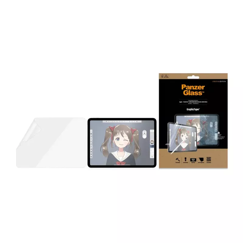 PanzerGlass ® GraphicPaper® ekrano apsauga iPad Pro 11″ (2018, 2020-2022, 2024) | iPad Air 10.9'' (2020, 2022)