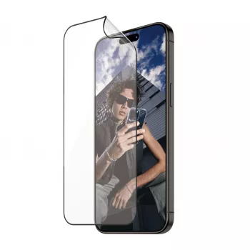 PanzerGlass ® ECO MATRIX ekrano apsauga su D3O® iPhone 15 Pro Max | Ultra-Wide Fit su AlignerKit