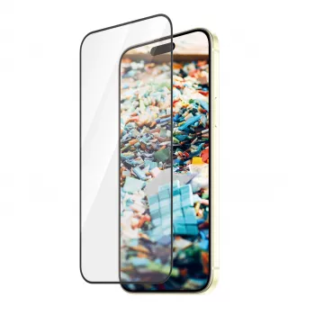 PanzerGlass ® Re:fresh apsauginis ekrano stiklas iPhone 15 Plus | Ultra-Wide Fit su EasyAligner