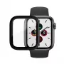 Apsauginis stiklas PanzerGlass Full Body, skirtas Apple Watch Series 4/5/6/SE 40mm, juodas, 29,8×35,1×0,43 mm