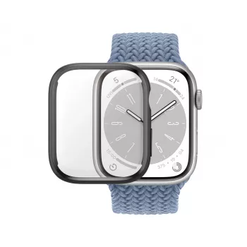 PanzerGlass ® Pilno korpuso apsauginis stiklas Apple Watch Series 9 | 8 | 7 | 41 mm | Juodas