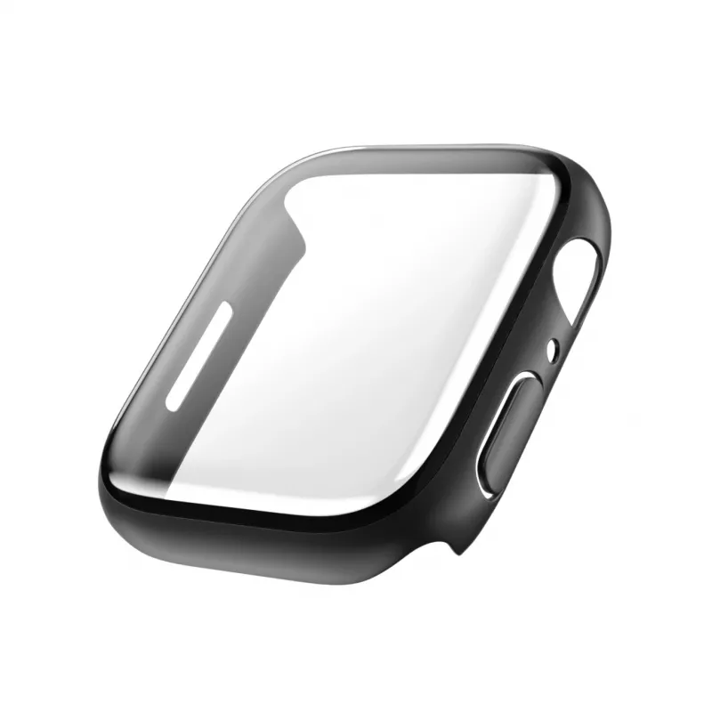 PanzerGlass viso ekrano apsauginė plėvelė Apple Watch Series 9/8/7 41 mm, juoda (3663)