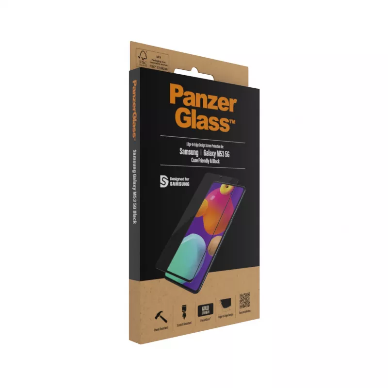 PanzerGlass ® Ekrano apsauga Samsung Galaxy M53 5G | M54 5G | Ultra-Wide Fit