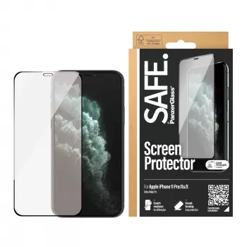 PanzerGlass SAFE. by ® Ekrano apsauginis stiklas iPhone X | Xs | 11 Pro | Nuo krašto iki krašto