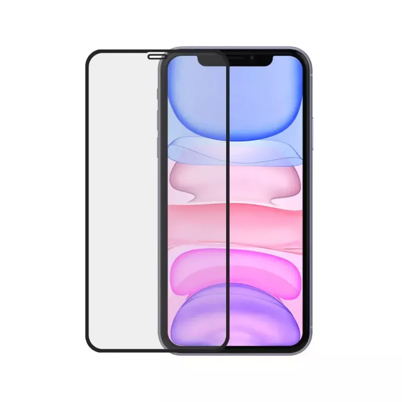 Apsauginis stiklas PanzerGlass SAFE. Apple iPhone 11 / XR nuo krašto iki krašto, atsparus smūgiams ir įbrėžimams