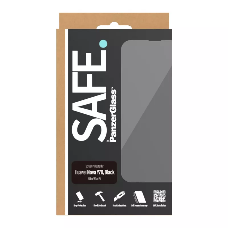 PanzerGlass SAFE. by ® Apsauginis stiklas Huawei Nova Y70 | Y70 Plus | Y71