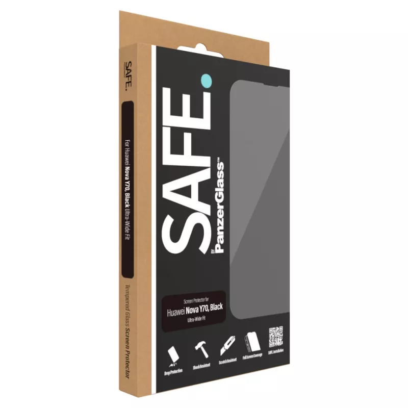 PanzerGlass SAFE. by ® Apsauginis stiklas Huawei Nova Y70 | Y70 Plus | Y71