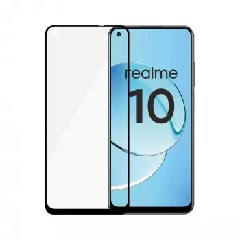 Grūdintas stiklas PanzerGlass SAFE Realme 10 – Ultra-Wide Fit, juodas