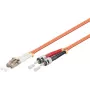 Skaidulinis šuoliukas MicroConnect FIB412007-2 – OM2 daugiamodis, LC–ST, 7 m, LSZH