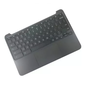 HP Chromebook 11 G5 korpuso pagrindas su šiaurietišku klaviatūros išdėstymu 917442-DH1, juodas