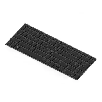 HP L01028-031 klaviatūra, skirta HP ProBook 450 G5, JK anglų išdėstymas, juoda