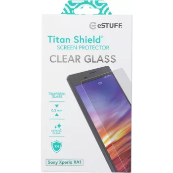 eSTUFF Sony Xperia XA1 Clear apsauginis stiklas, 1 vnt.