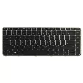 HP EliteBook 840 G3 klaviatūros komplektas su foniniu apšvietimu (Švedija ir Suomija)