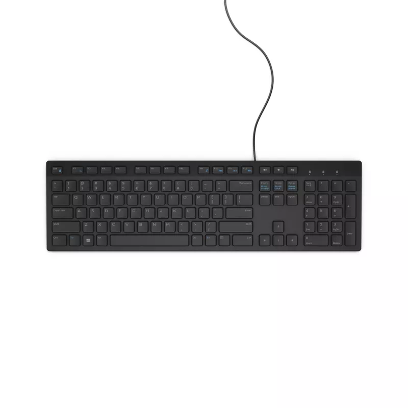 DELL KB216 klaviatūra, universali, USB, QWERTY, US International, juoda