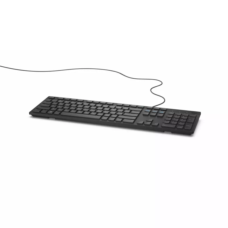 DELL KB216 klaviatūra, universali, USB, QWERTY, US International, juoda