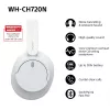 Sony WH-CH720 ausinės laidinės ir belaidės ant ausų skambučiams/muzikai USB Type-C Bluetooth balta