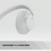 Sony WH-CH720 ausinės laidinės ir belaidės ant ausų skambučiams/muzikai USB Type-C Bluetooth balta