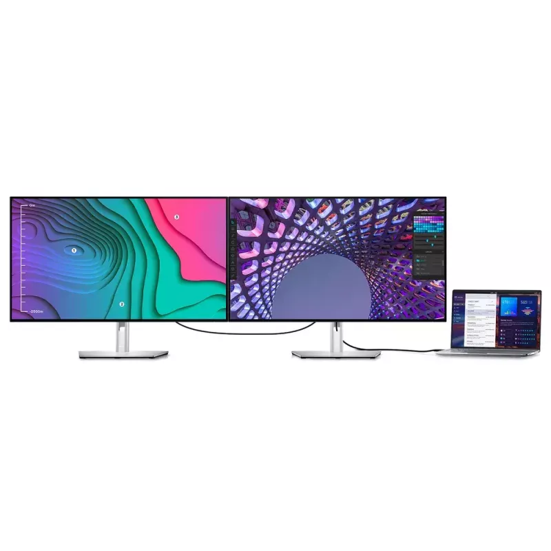 Monitorius DELL UltraSharp 32 4K USB-C Hub 31.5 colio LCD 3840 x 2160