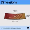 Monitorius HP E45c G5 44,5 colio lenktas Dual QHD 5120 x 1440