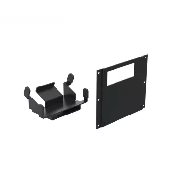 Ergonomic Solutions SpacePole Kiosk SPK612-02 POS spausdintuvo gaubtas juodas metalinis