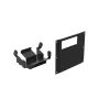 Ergonomic Solutions SpacePole Kiosk SPK612-02 POS spausdintuvo gaubtas juodas metalinis