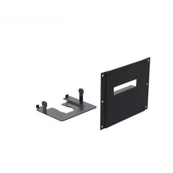 Ergonomic Solutions SpacePole Kiosk SPK610-02 POS spausdintuvo dangtelis, juodas metalinis