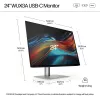 HP Series 7 Pro 24 colių WUXGA USB-C monitorius - 724pu be PVC