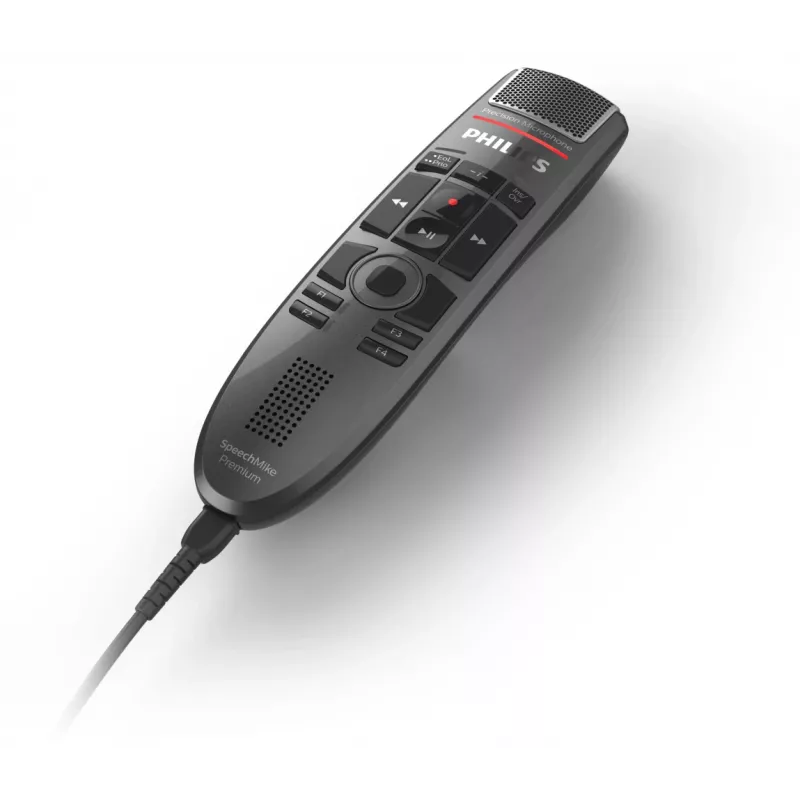 Mikrofonas Philips SpeechMike Premium Touch Juodas Vienakryptis USB Laidinis -37 dB