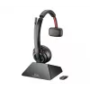 HP Poly Savi 8210 Monaural DECT 1880-1900 MHz Top +Įkrovimo stotelė