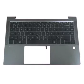 HP M14635-DH1 nešiojamojo kompiuterio dangtelis ir klaviatūra