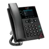 IP telefonas HP Poly VVX 250 4 linijoms, su PoE, juodas, LCD 320x240