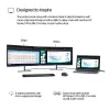 HP Series 5 Pro 23,8 colio FHD monitorius be stovo - 524pf