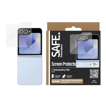 PanzerGlass SAFE. by ® Apsauginis stiklas Samsung Galaxy Z Flip6 | Classic Fit