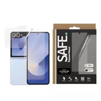 PanzerGlass SAFE. by ® Ekrano apsauga Samsung Galaxy Z Flip6 | Stiklas ir plėvelė