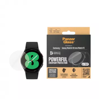 PanzerGlass® stiklinė apsauga Samsung Galaxy Watch4 40mm | Watch FE