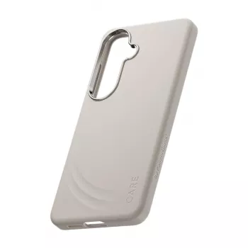 PanzerGlass CARE™ by ® Flow Case Vanilla su Qi Samsung Galaxy S26