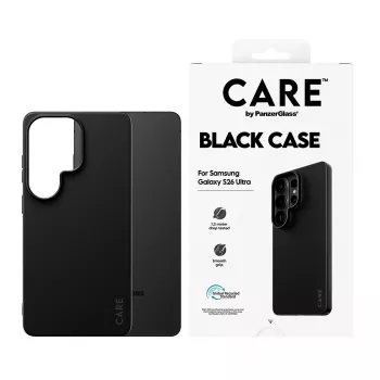 PanzerGlass CARE™ TPU dėklas Samsung Galaxy S26 Ultra — Juodas