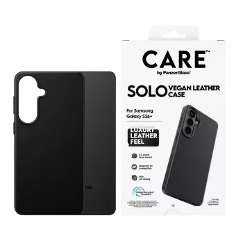 PanzerGlass CARE Solo Case Samsung Galaxy S26+ — Juoda
