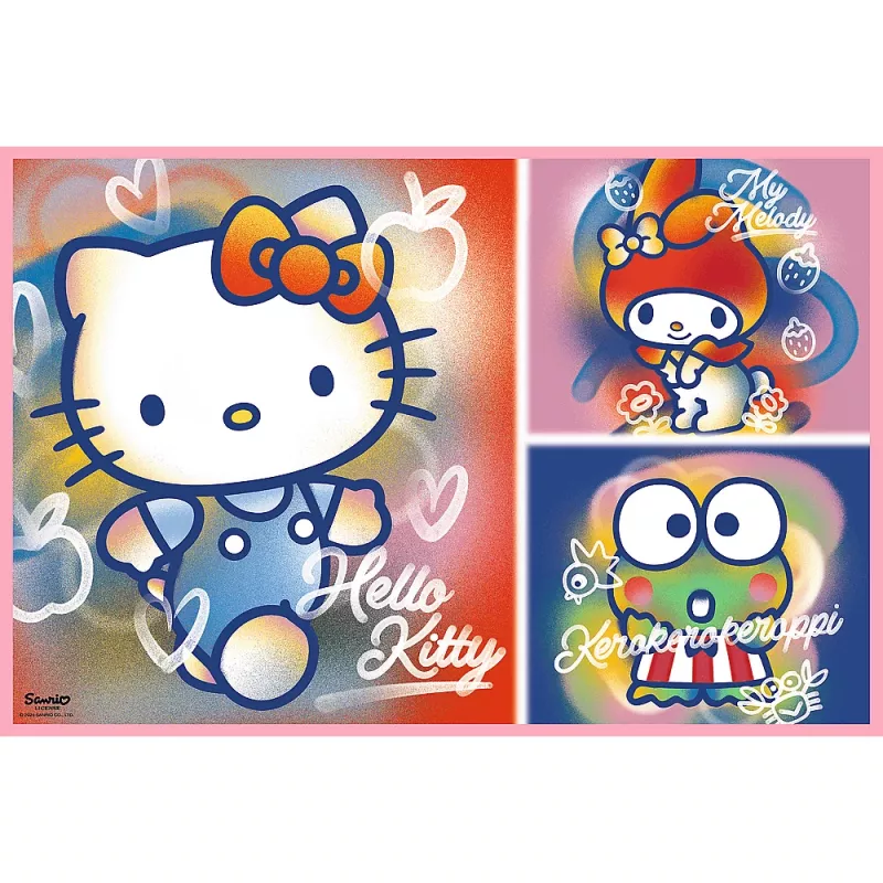 Trefl dėlionė 2x200 elementų, Hello Kitty ir jos draugai (13336)