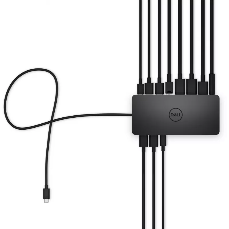 DELL Universal Dock UD22, USB-C dokų stotelė, 10 prievadų, 96 W, juoda