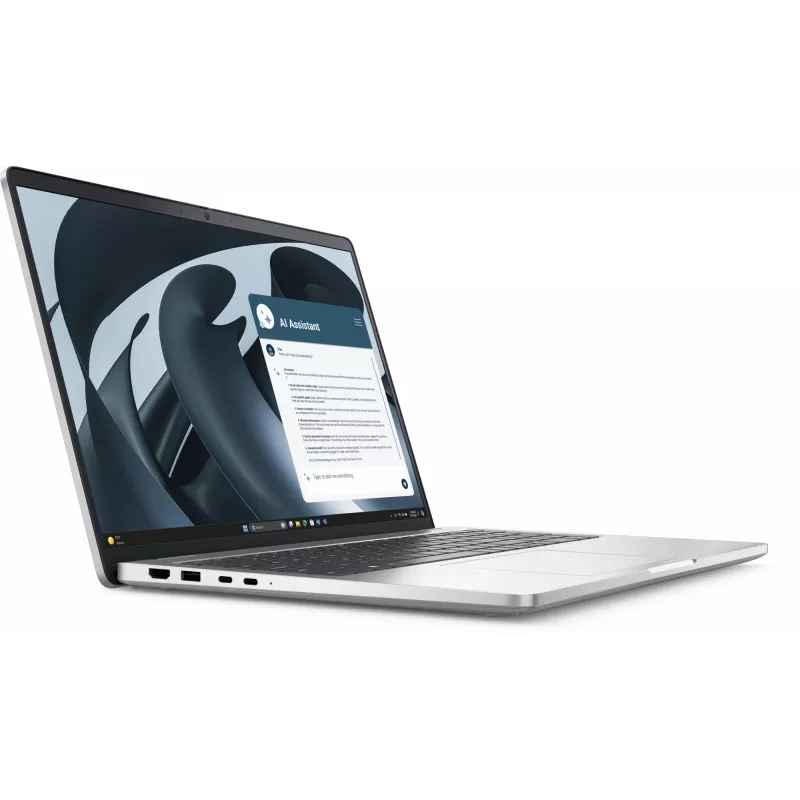Nešiojamas kompiuteris DELL Pro 16 Plus PB16255 AMD Ryzen™ 5 220 40,6 cm (16 colių) Full HD+ 16 GB LPDDR5x-SDRAM 256 GB SSD Wi-Fi 7 (802.11be) Windows 11 Pro Aliuminis