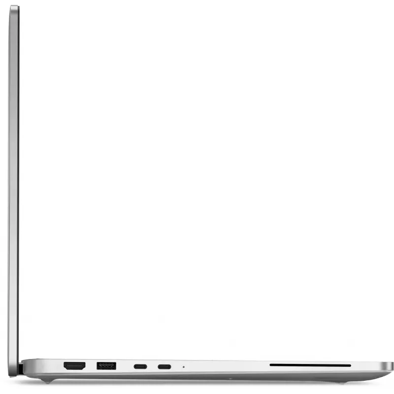 Nešiojamas kompiuteris DELL Pro 16 Plus PB16255 AMD Ryzen™ 5 220 40,6 cm (16 colių) Full HD+ 16 GB LPDDR5x-SDRAM 256 GB SSD Wi-Fi 7 (802.11be) Windows 11 Pro Aliuminis