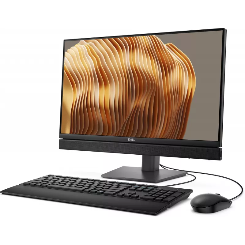 DELL Pro QC24250 All-in-One PC 61 cm (24 inch) Full HD lietimui jautrus ekranas Intel Core Ultra 7 265 16 GB DDR5 512 GB SSD Windows 11 Pro Juoda