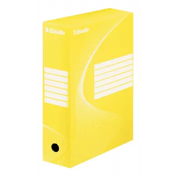 Esselte Archyvavimo dėžė Vivida FSC® BOXY 100 mm, Geltona, A4, Gulsčias/Stačias, 100 mm, 352 mm, 250 mm