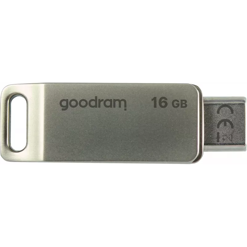 Goodram ODA3 USB atmintukas 16 GB USB Type-A / USB Type-C 3.2 Gen 1 (3.1 Gen 1) Sidabrinis