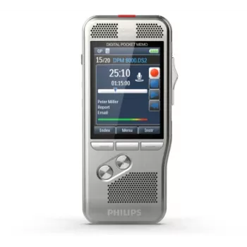 Diktofonas Philips DPM8100 Flash Card Silver