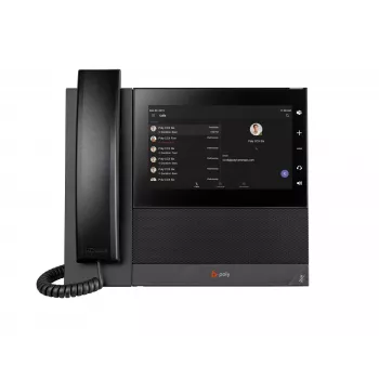 HP Poly CCX 600 verslo daugialypis telefonas, skirtas Microsoft Teams ir PoE