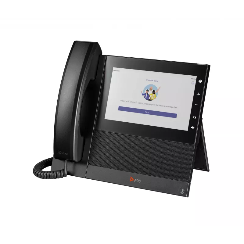 HP Poly CCX 600 verslo daugialypis telefonas, skirtas Microsoft Teams ir PoE