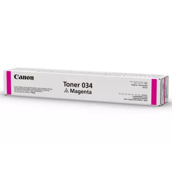 Canon 034 originalus toneris, rausvai raudona (magenta), 7300 puslapių