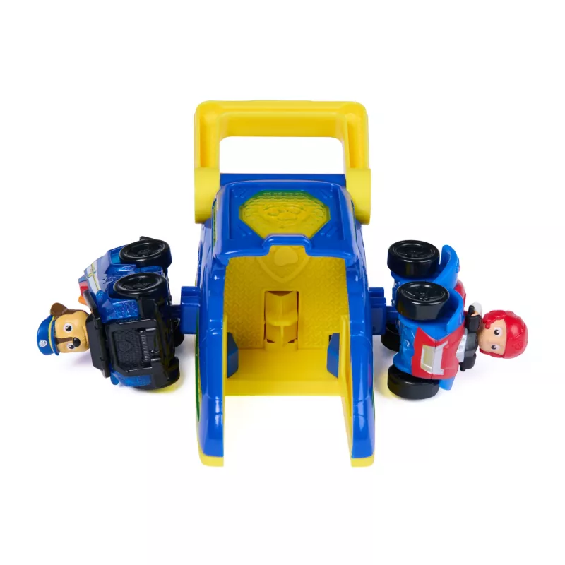 PAW Patrol Chase Pup Squad Launcher su Ryder transporto priemone 2 rinkinys, žaislai vaikams nuo 3 metų